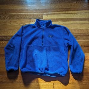 Vintage Large Blue L.L. Bean Fleece